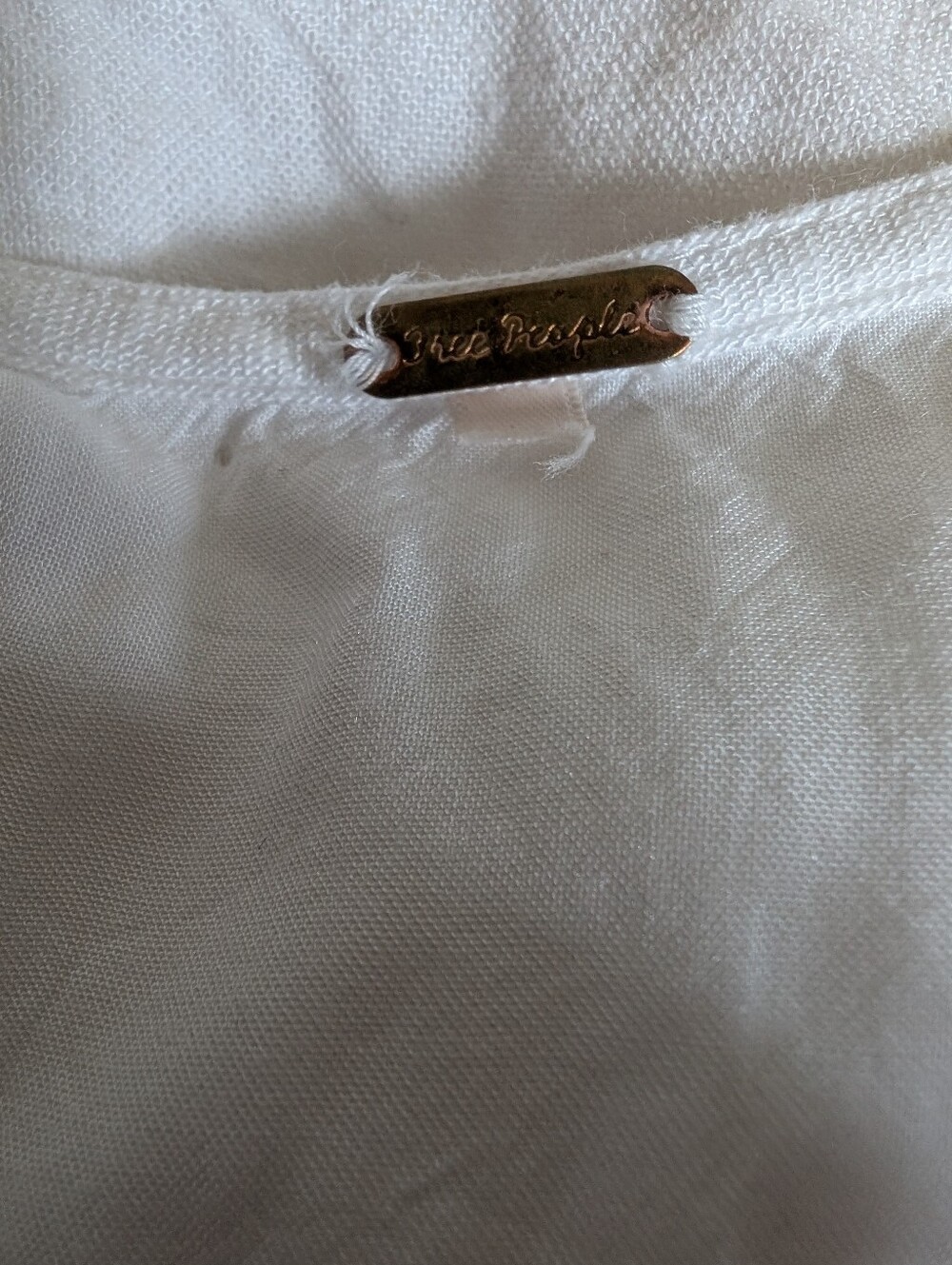 Free People String Of Hearts Maxi Dress White - Picture 12 of 15
